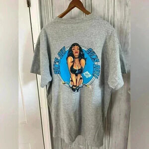 Men’s Graphic Tee bikercore babe grunge goth pinup loud Y2K gorpcore streetwear